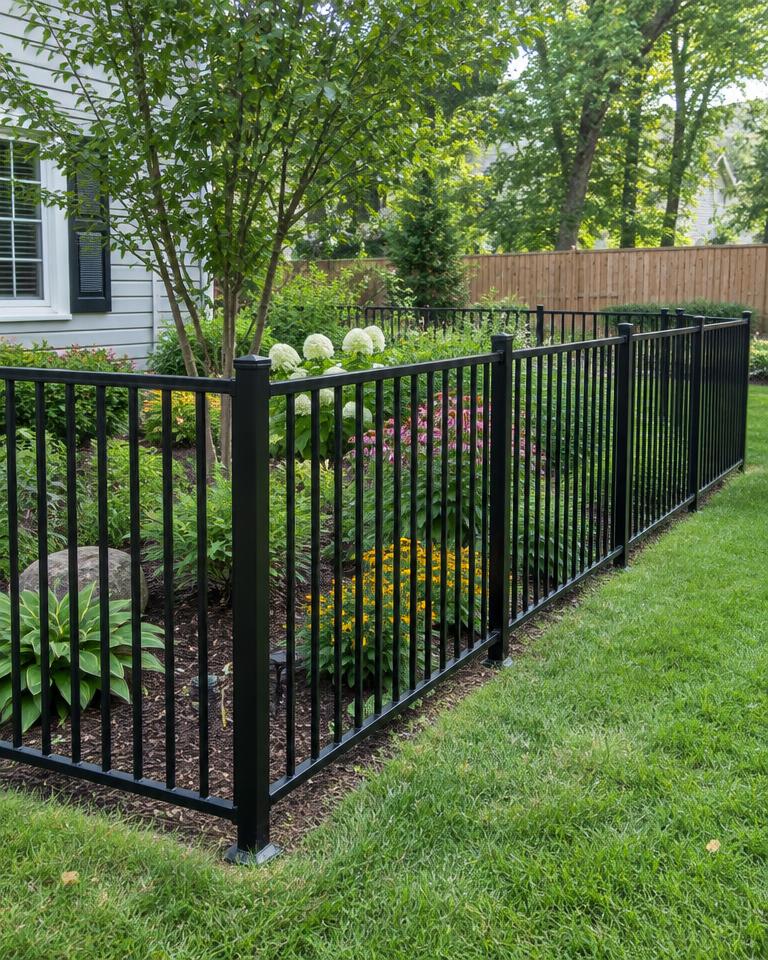 Aluminum Garden Fence Panel